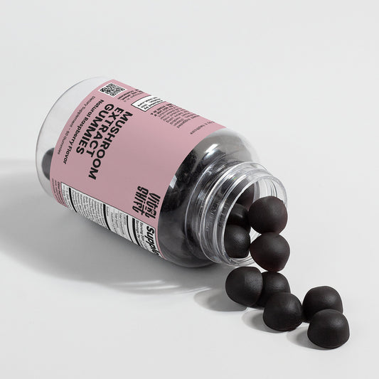 Mushroom Extract Gummies Supplement | 10 Mushroom Blend for Daily